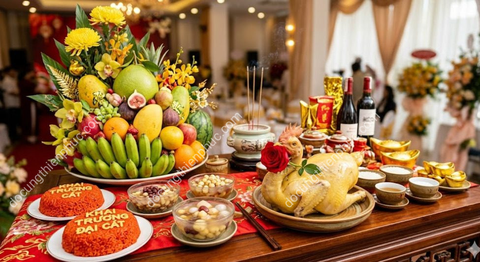 Báo Giá Đặt Mâm Cúng Thuận An Bình Dương Giao Nhanh
