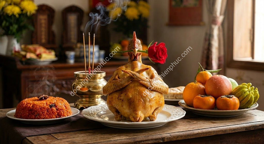 Gà Luộc Cúng: Bí Quyết Luộc Da Vàng Ươm, Không Nứt Rách