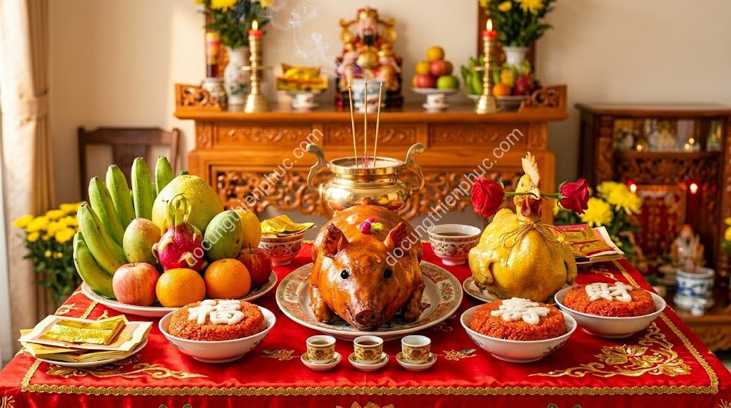 Giá Mâm Cúng Thần Tài Trọn Gói Mới Nhất: 3 Bảng Giá Tốt