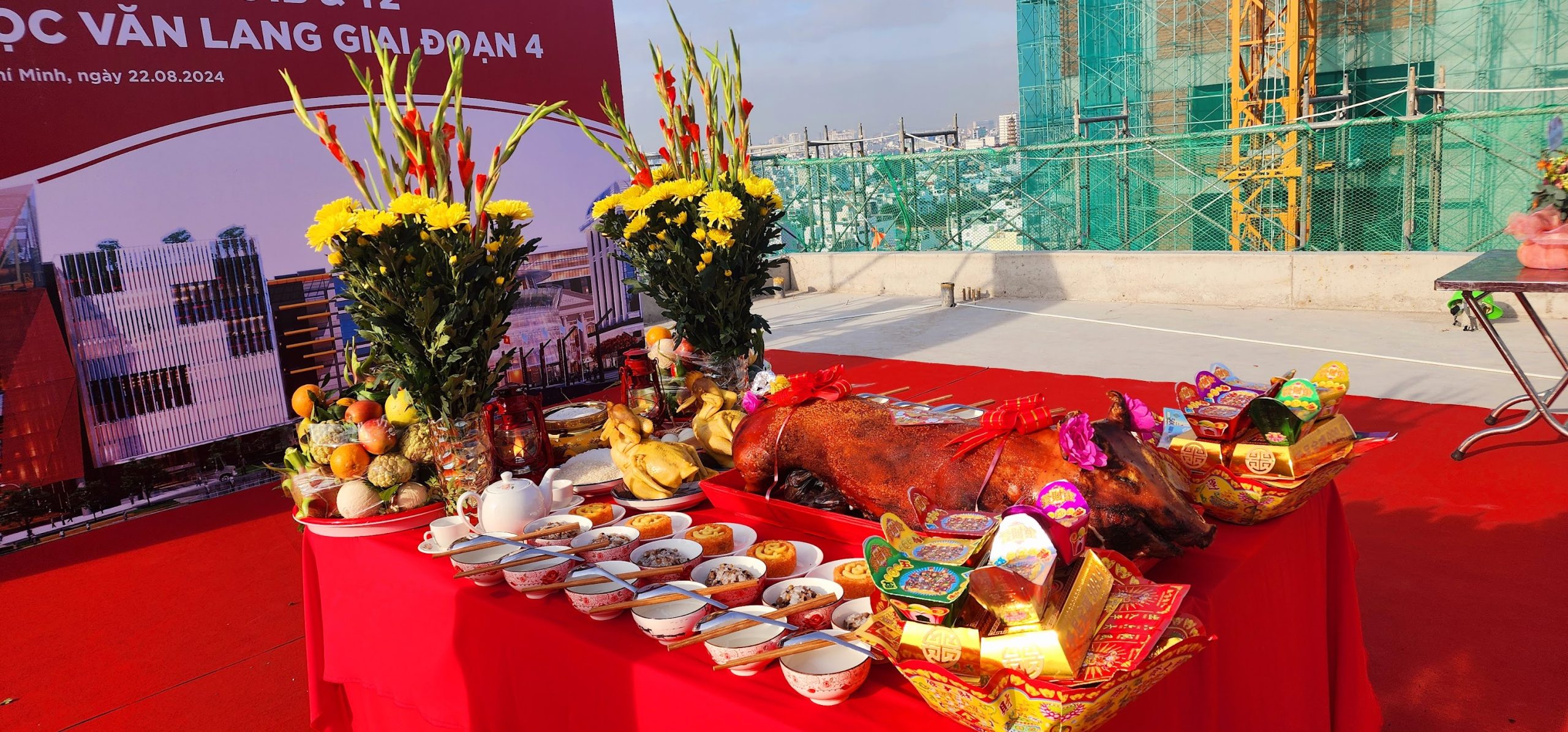 Cúng Động Thổ Tại Vinhomes Saigon Park, Hóc Môn, Tp.hcm – Đặt Mâm Lễ Trọn Gói